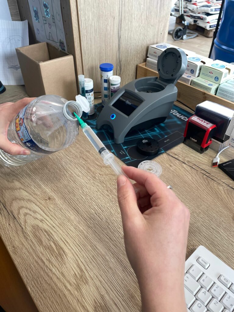 Analyse d&rsquo;eau et Chimie